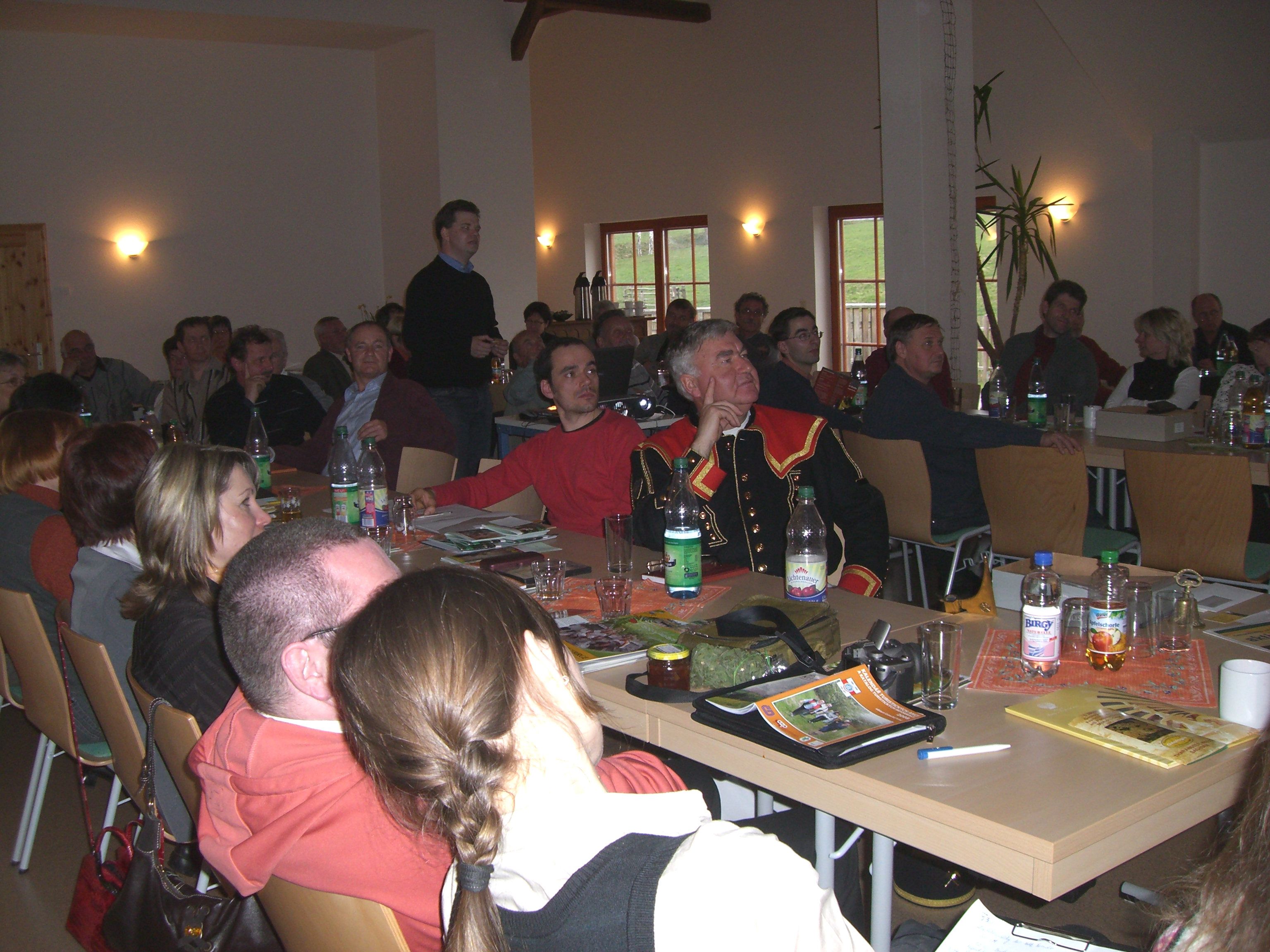 Seminareveranstaltung im Saal